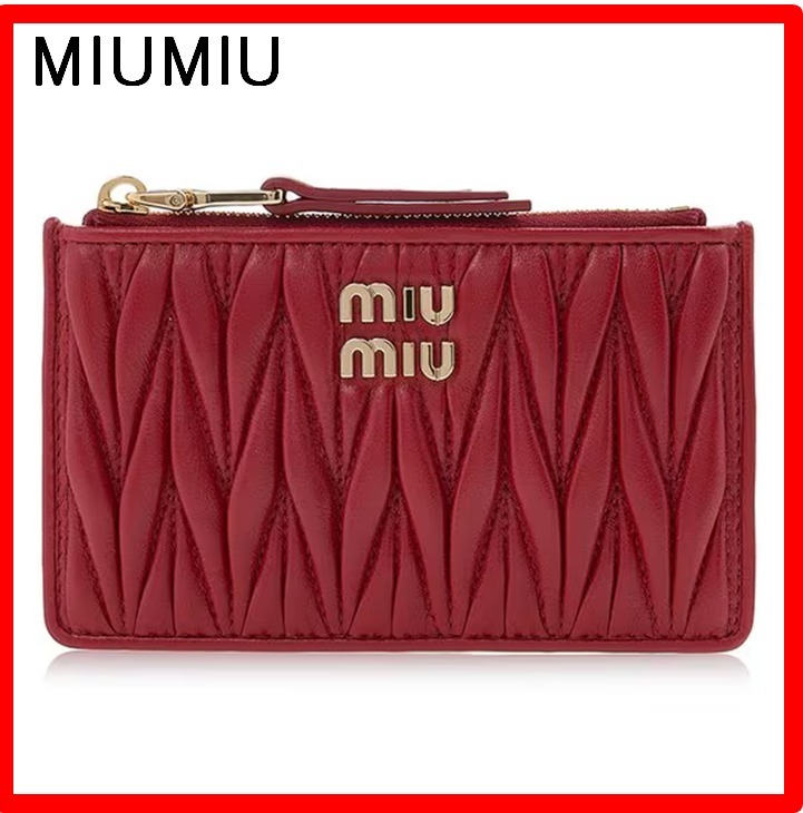 ☆人気☆【MIU MIU】☆マテラッセ エンベロープ カードケース☆
