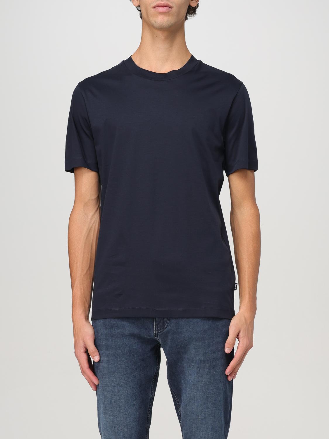 Tシャツ・カットソー BOSS Men T-shirt Blue 50523931 404