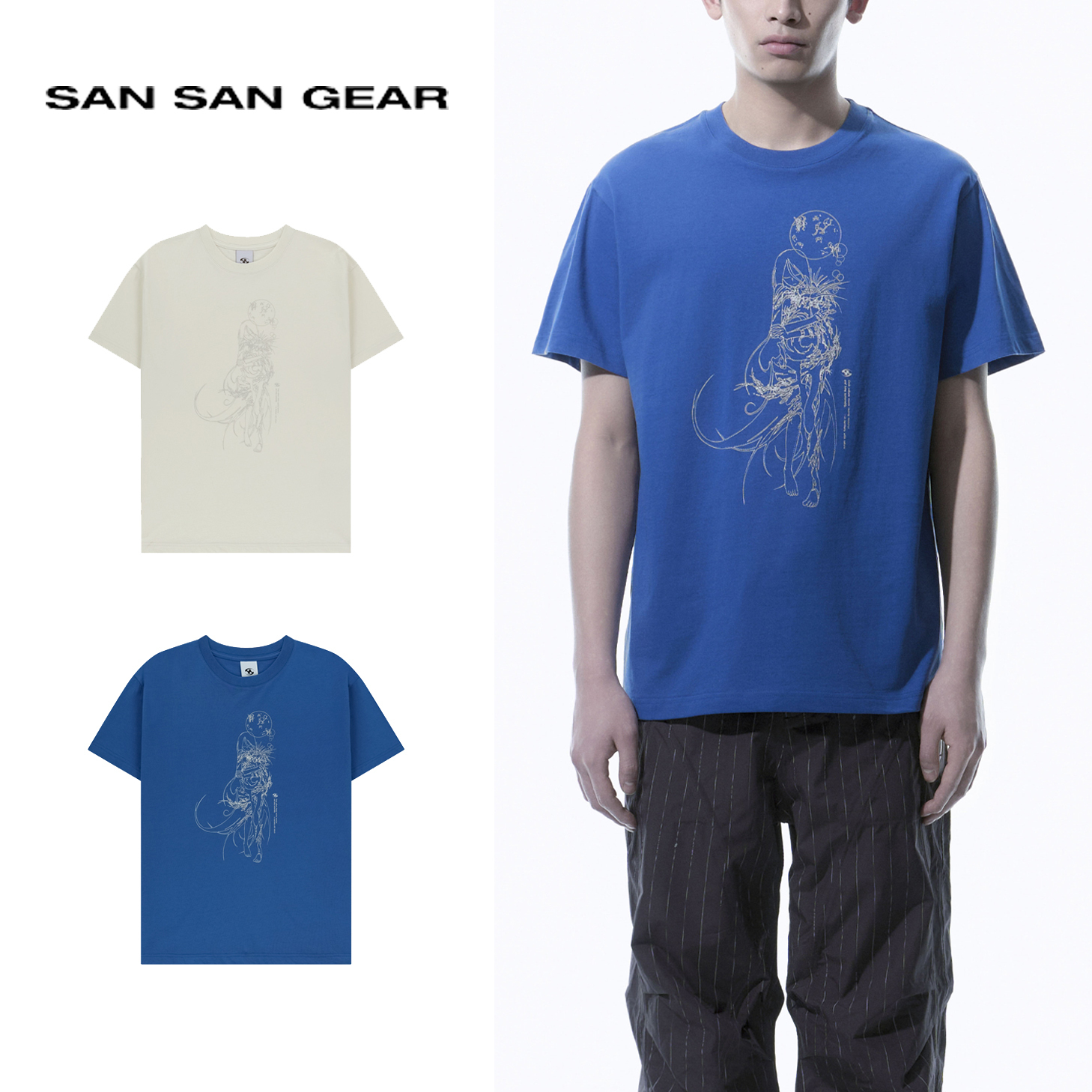 Tシャツ・カットソー SAN SAN GEAR : 25SS / CYCLARIAN T-SHIRT (2COLORS)
