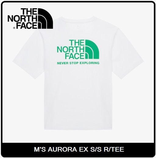 【THE NOTRH FACE】 M'S AURORA EX S/S R/TEE