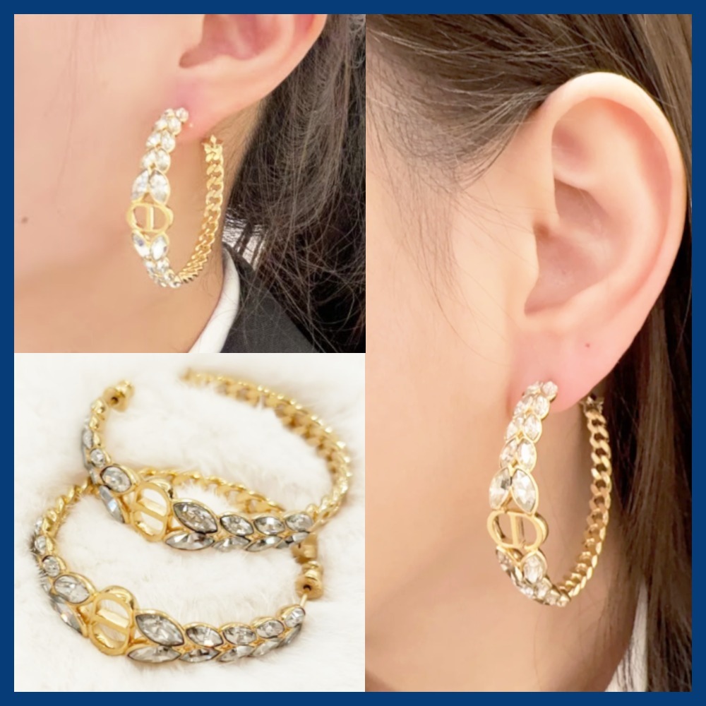 【上質をプラス★】DIOR 30 Montaigne Prestige フープピアス