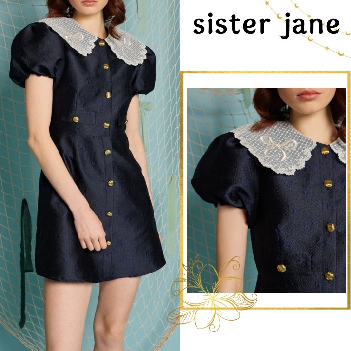 ★sister jane★ ブイ ジャカード ミニドレス