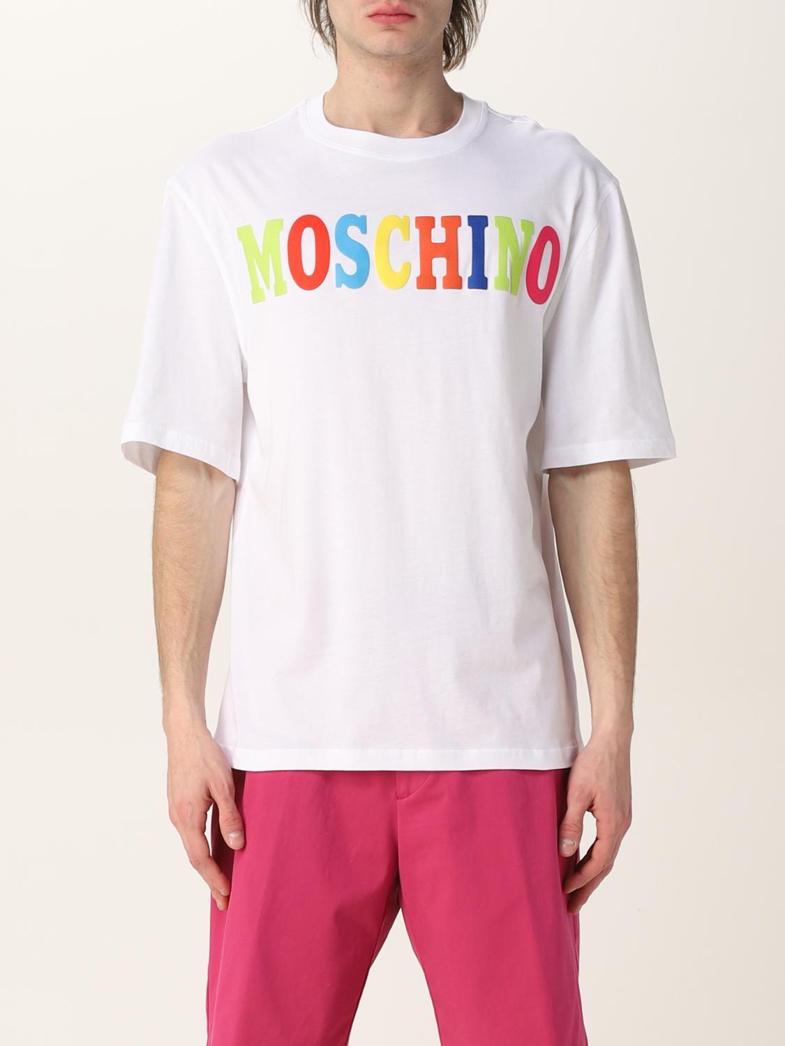 Tシャツ・カットソー MOSCHINO COUTURE Men T-shirt White 0709241 1001