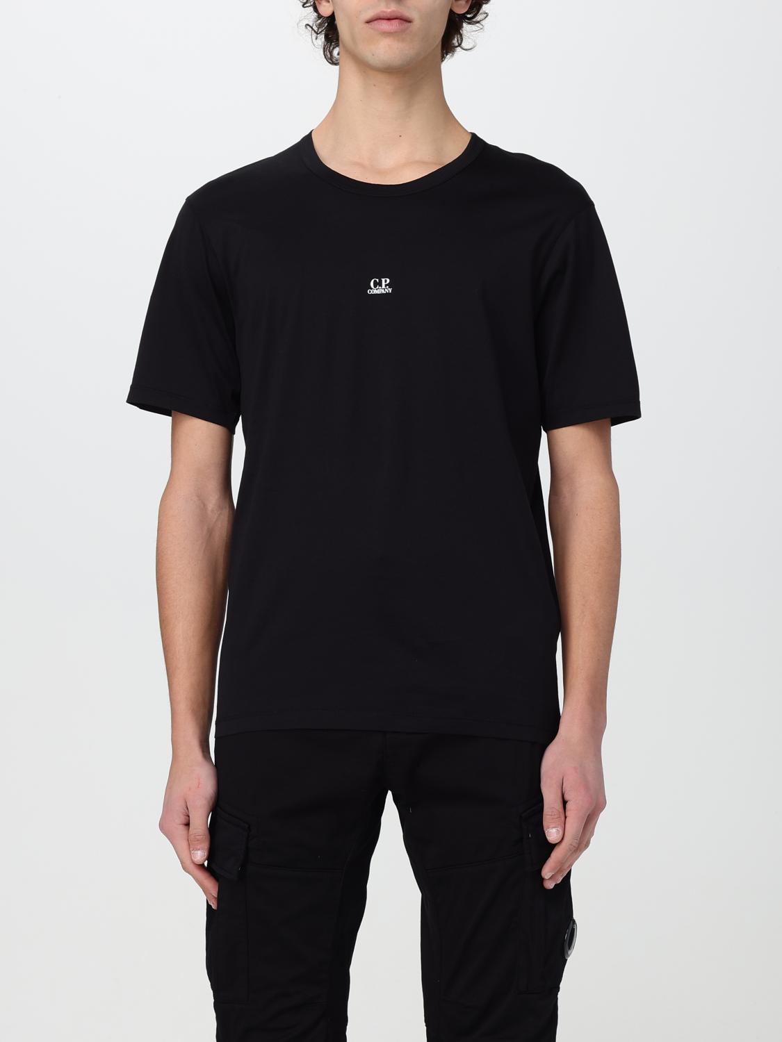 Tシャツ・カットソー C.P. COMPANY Men T-shirt Black 16CMTS088A006374G 999