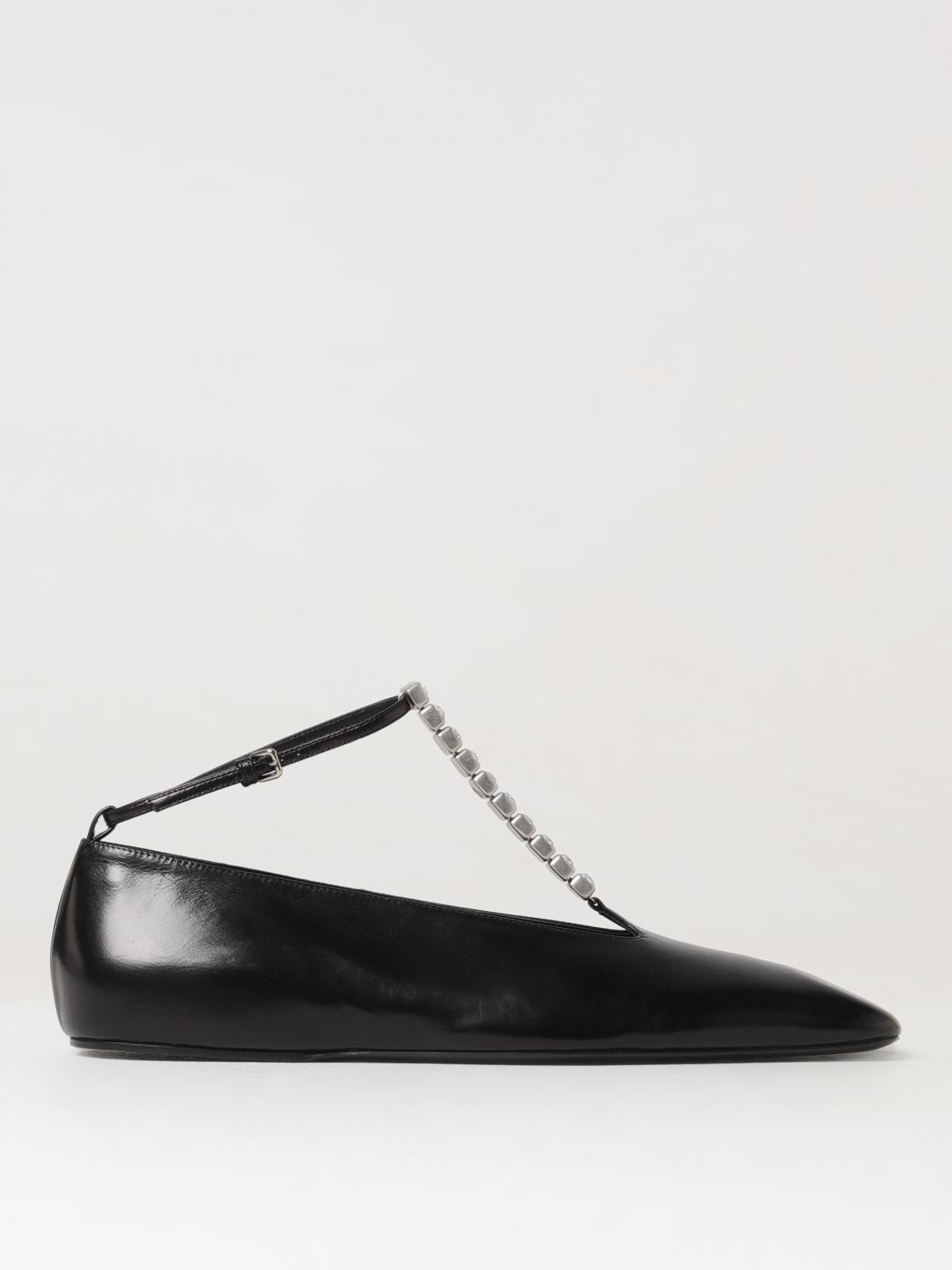 フラットシューズ JIL SANDER Woman Ballet flats Black J15WZ0021P4864 001