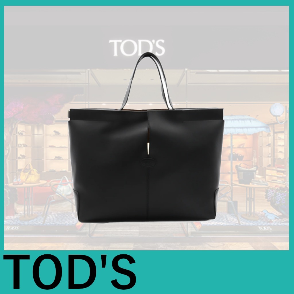 TOD'S★スリットディテールトップハンドルバッグ