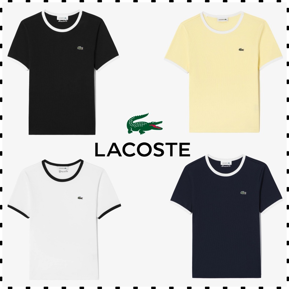 ☆LACOSTE☆ リンガー半袖Tシャツ