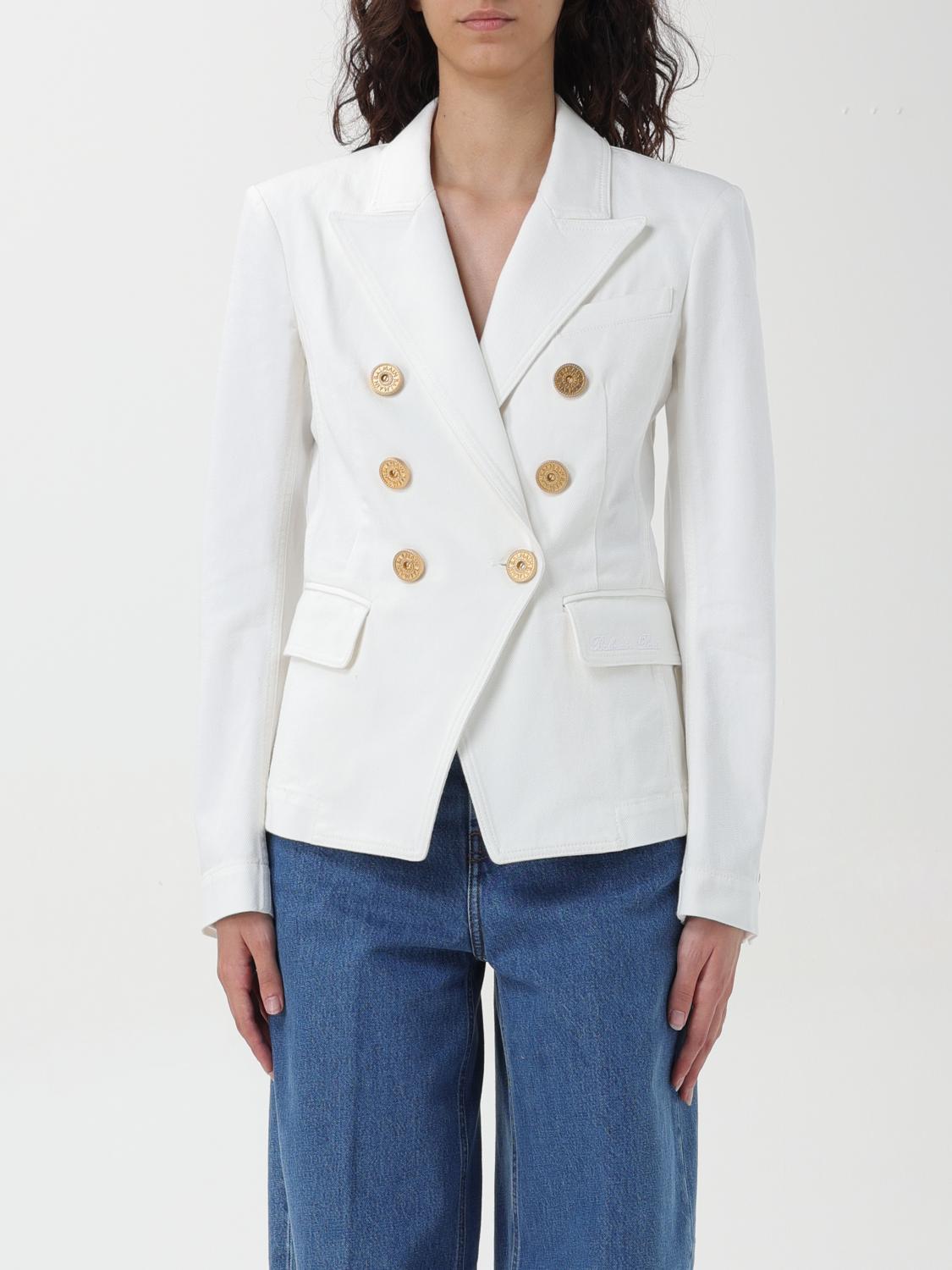 アウターその他 BALMAIN Woman Blazer White DF1SG170DB69 0FA
