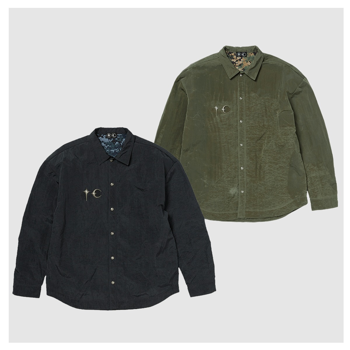 シャツ THUG CLUB Scarred Officer Shirt SA837