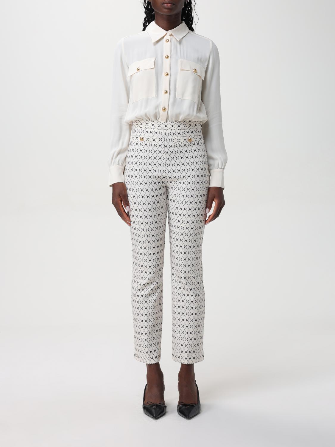 オールインワン・サロペット ELISABETTA FRANCHI Woman Jumpsuits White TUS04 E84