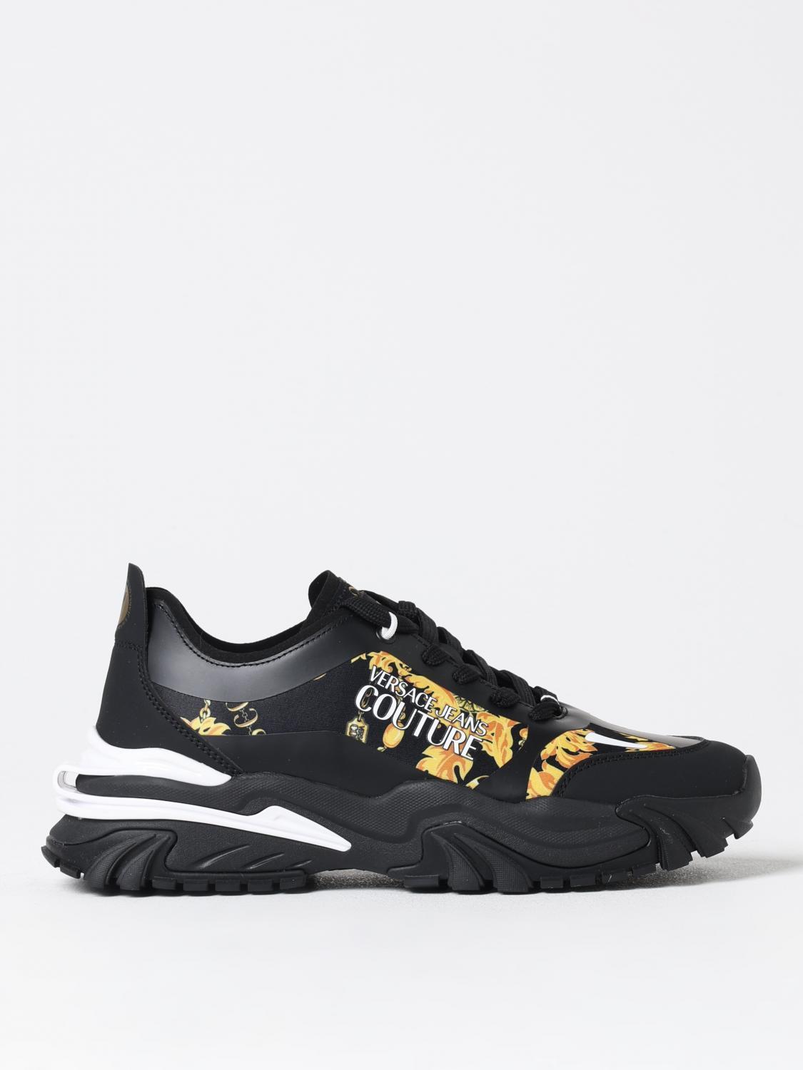スニーカー VERSACE JEANS COUTURE Men Sneakers Black 77YA3SIBZS891 G89