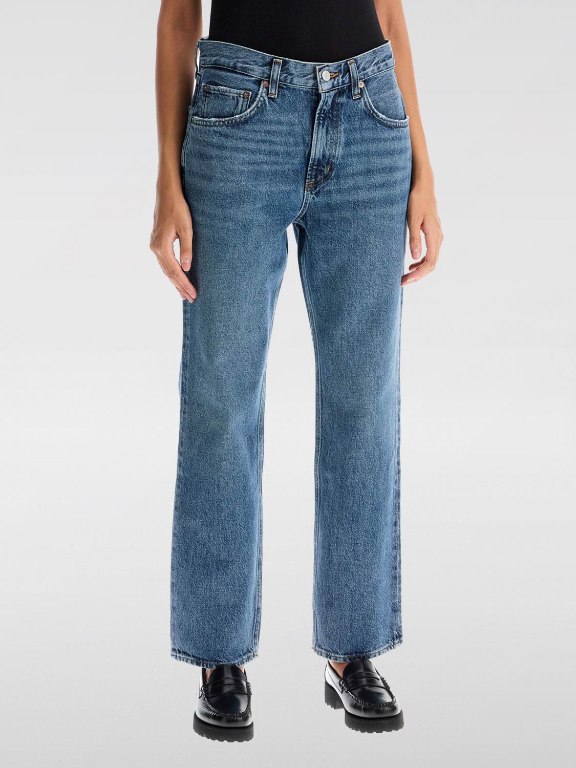 デニム・ジーパン AGOLDE Woman Jeans Blue A1951601 ESSENCE
