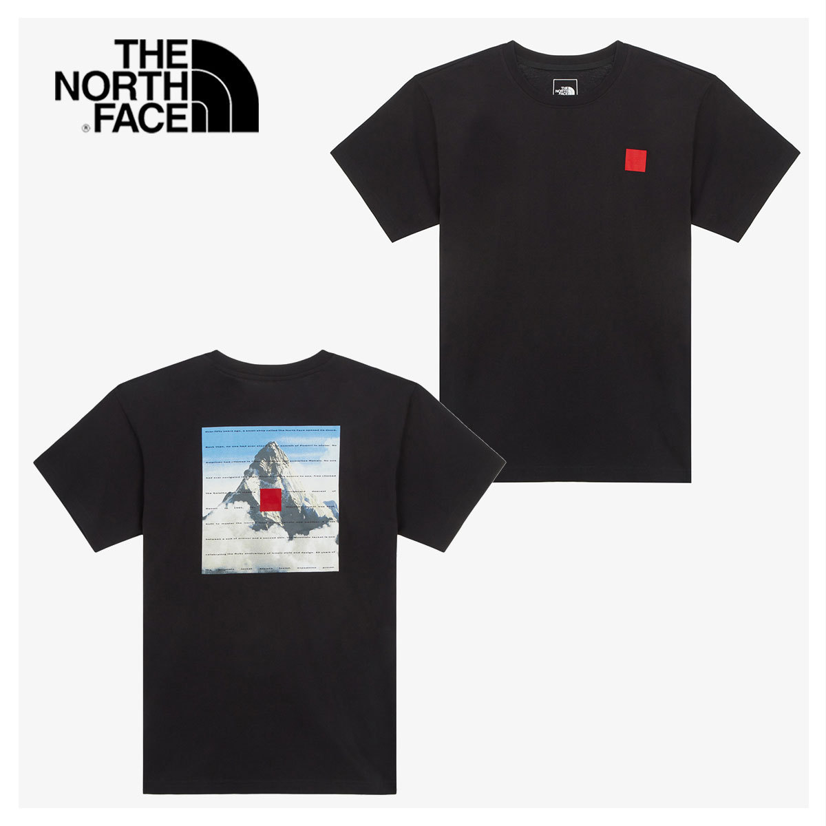 Tシャツ・カットソー THE NORTH FACE M'S 40TH ANNIVERSARY MOUNTAIN S/S R/TEE5FT912