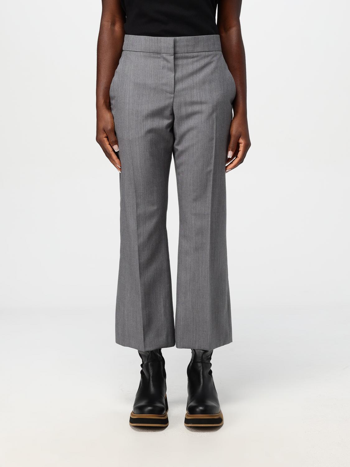 パンツ ALEXANDER MCQUEEN Woman Pants Grey 803107QJAEK 1015