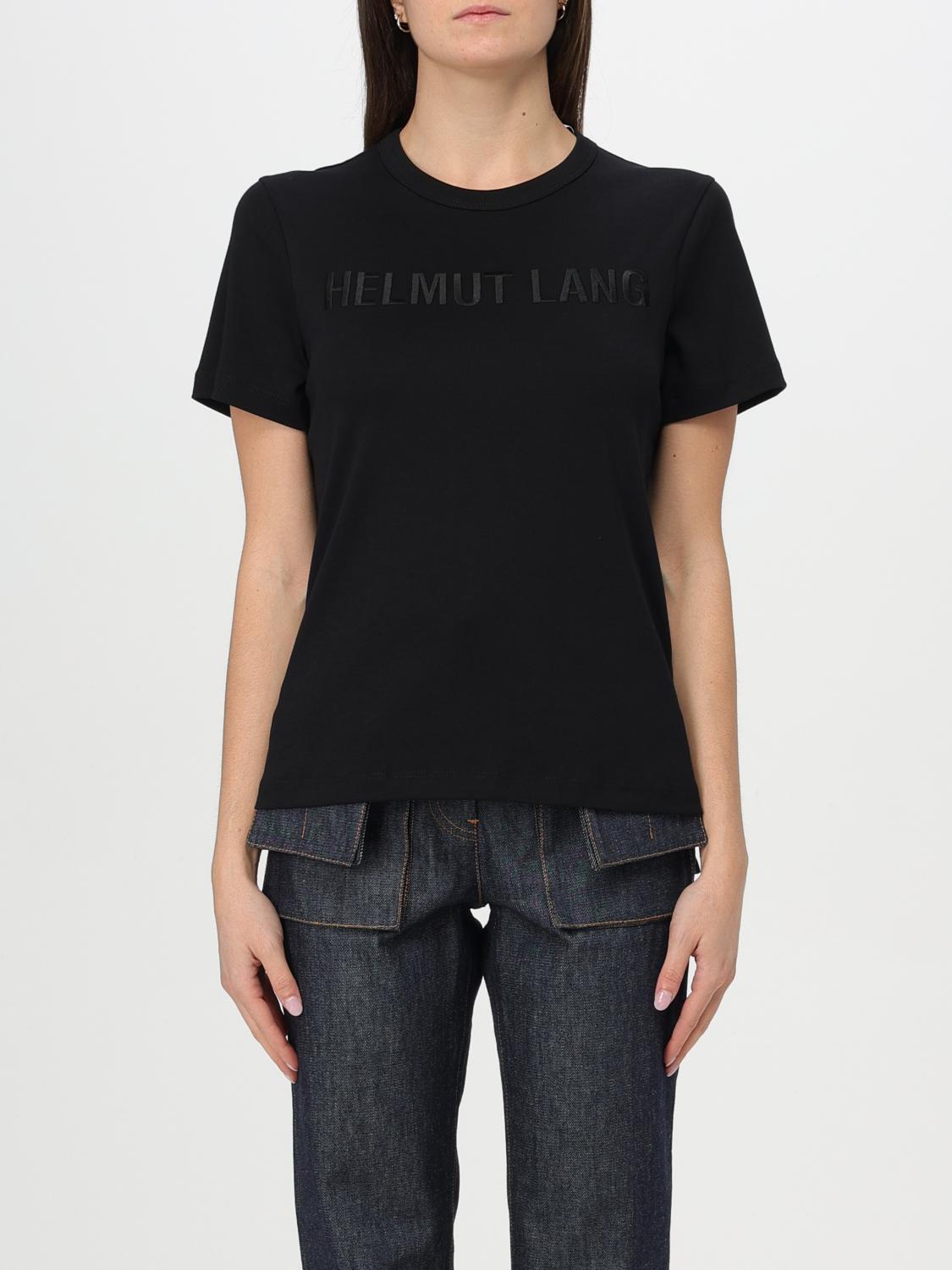Tシャツ・カットソー HELMUT LANG Woman T-Shirt Black O06HW505 001