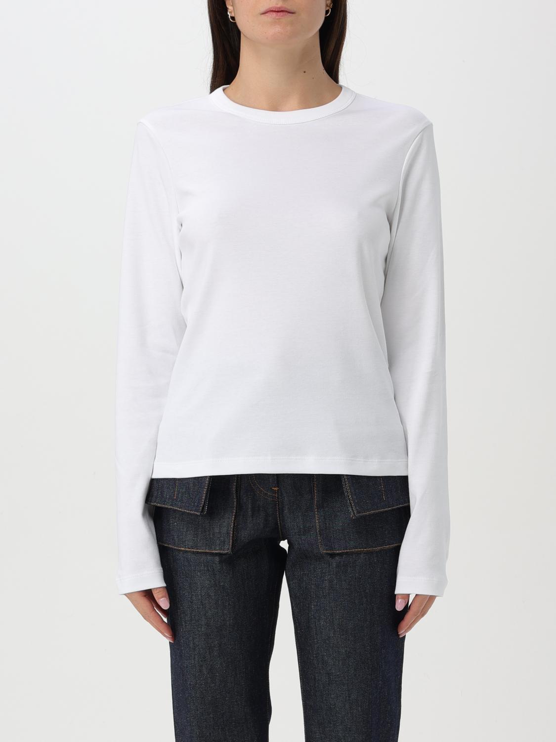 Tシャツ・カットソー HELMUT LANG Woman T-Shirt White O06HW507 100