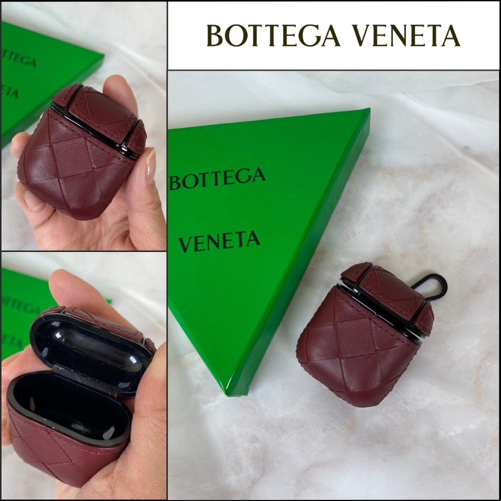 【BOTTEGA VENETA】イントレチャート エアポッズ レザー ケース