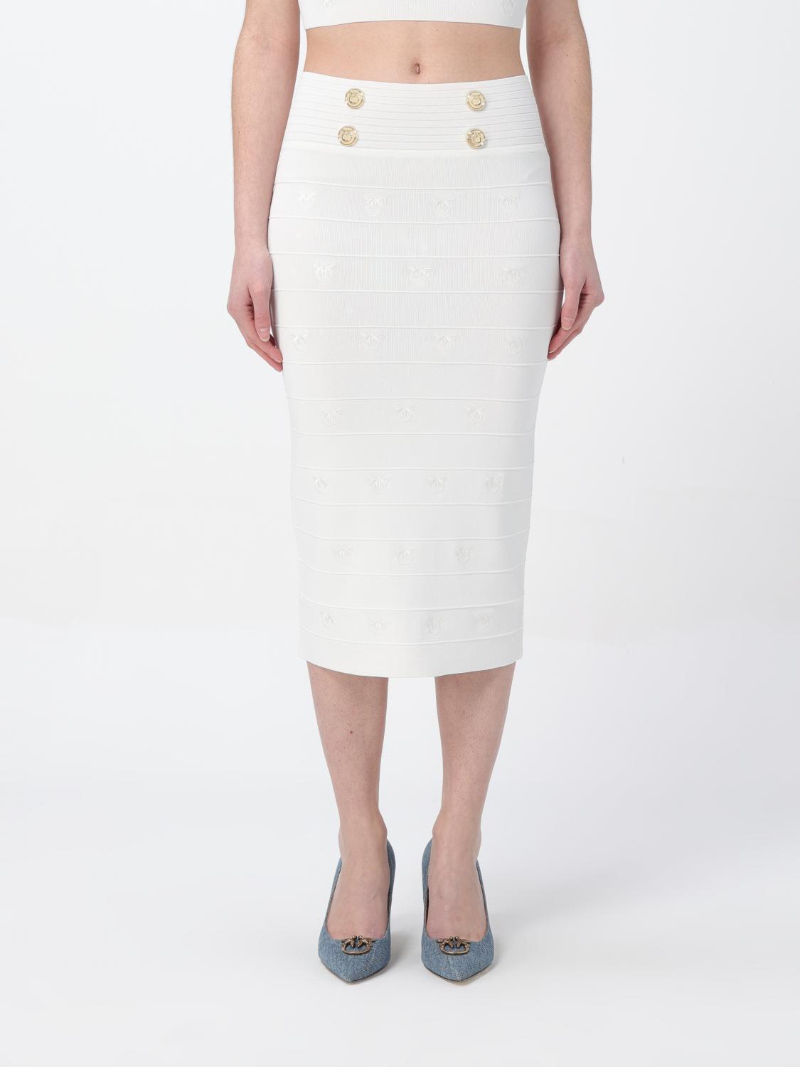 スカート PINKO Woman Skirt White 102883A1LK Z04