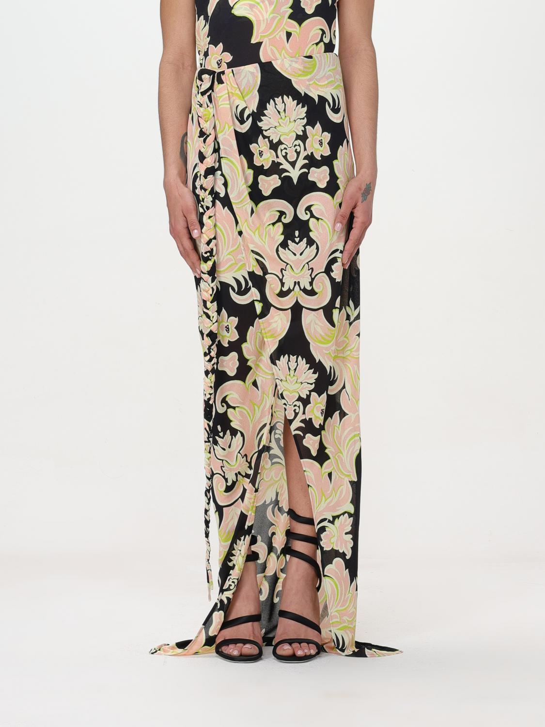 スカート ETRO Woman Skirt Black WRFA003099IA415 X0810
