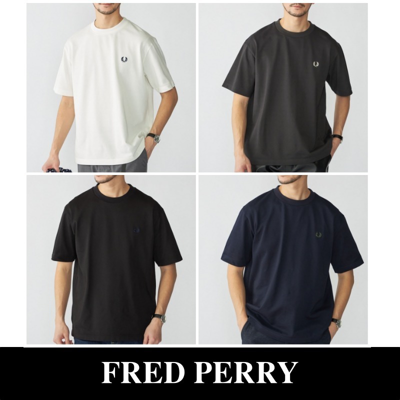 別注【FREDPERRY】COOLMAX(R) Pique One Point Logo T-Shirt25SS