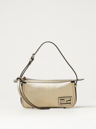 「シンプリーフェンディ」バッグ ゴールド ゴールド（金色）系 FENDI(フェンディ) バッグ・カバン