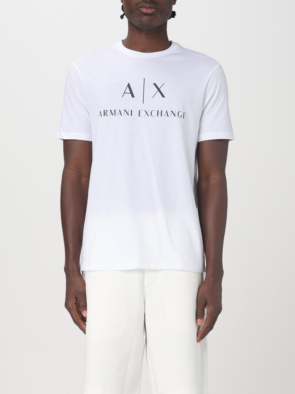Tシャツ・カットソー ARMANI EXCHANGE Men T-shirt White 8NZTCJZ8H4Z 1100