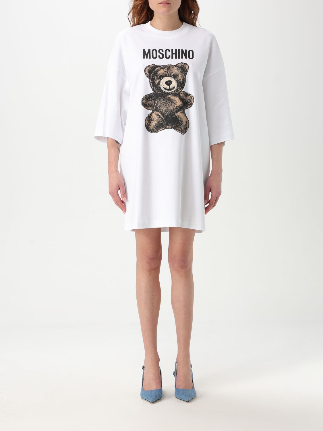 ワンピース MOSCHINO COUTURE Woman Dress White 04350542 1001