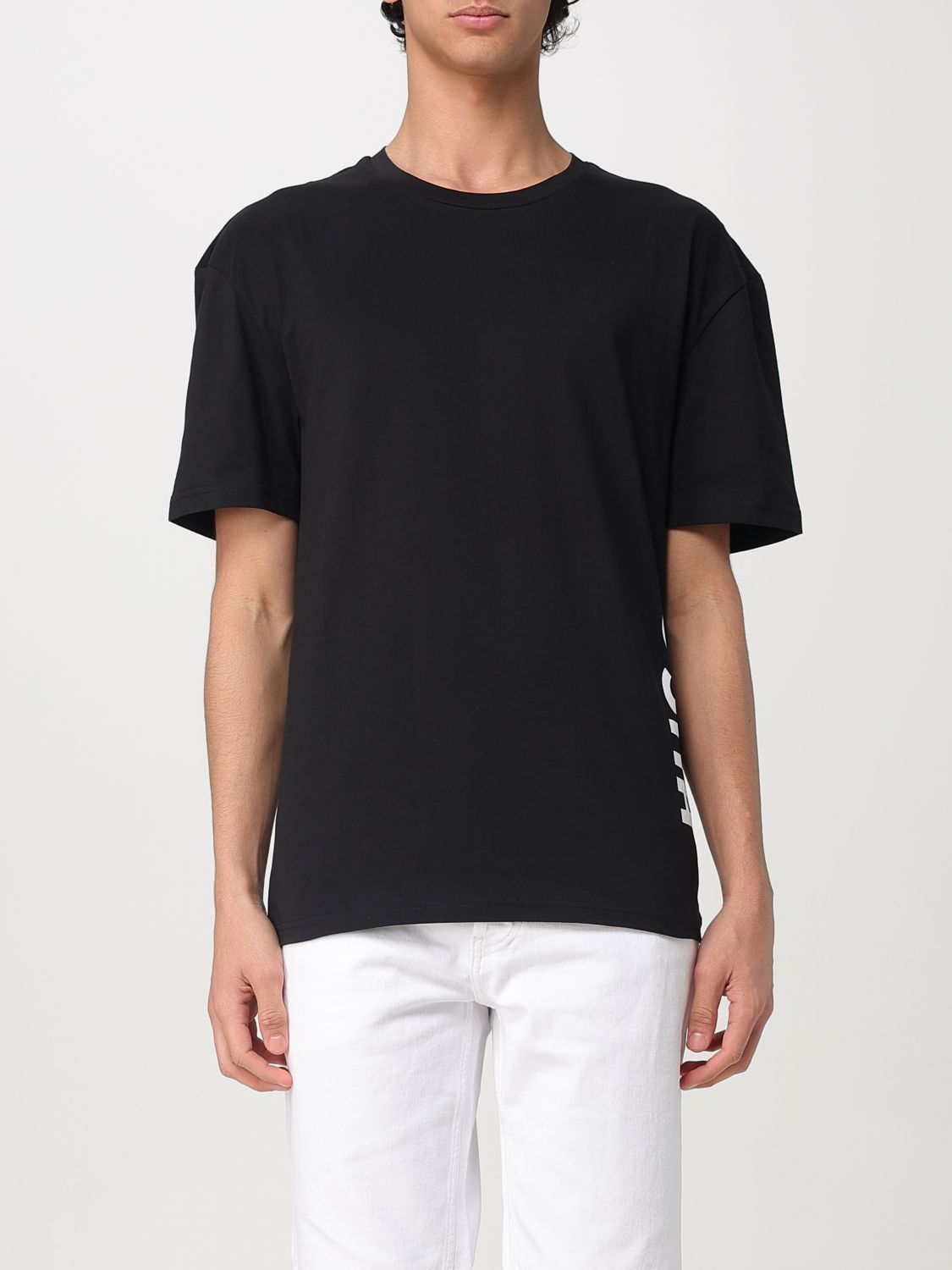 Tシャツ・カットソー HUGO Men T-shirt Black 50493727 002