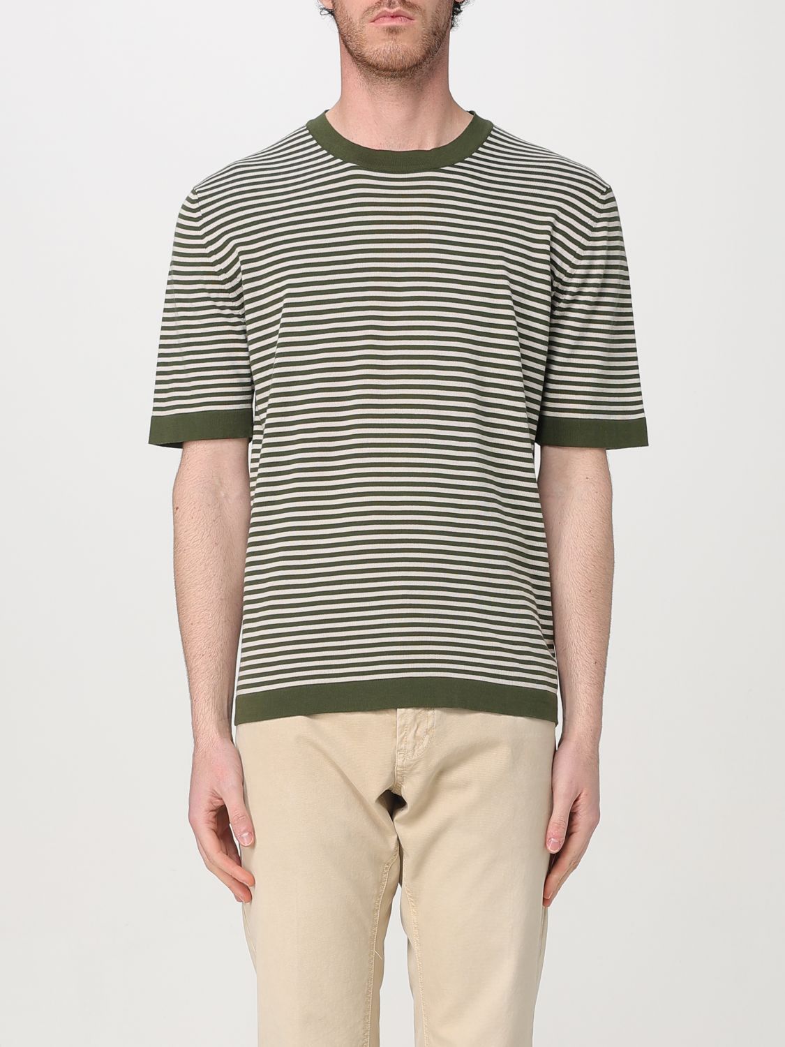 Tシャツ・カットソー K-WAY Men T-shirt Green K61274W B0K