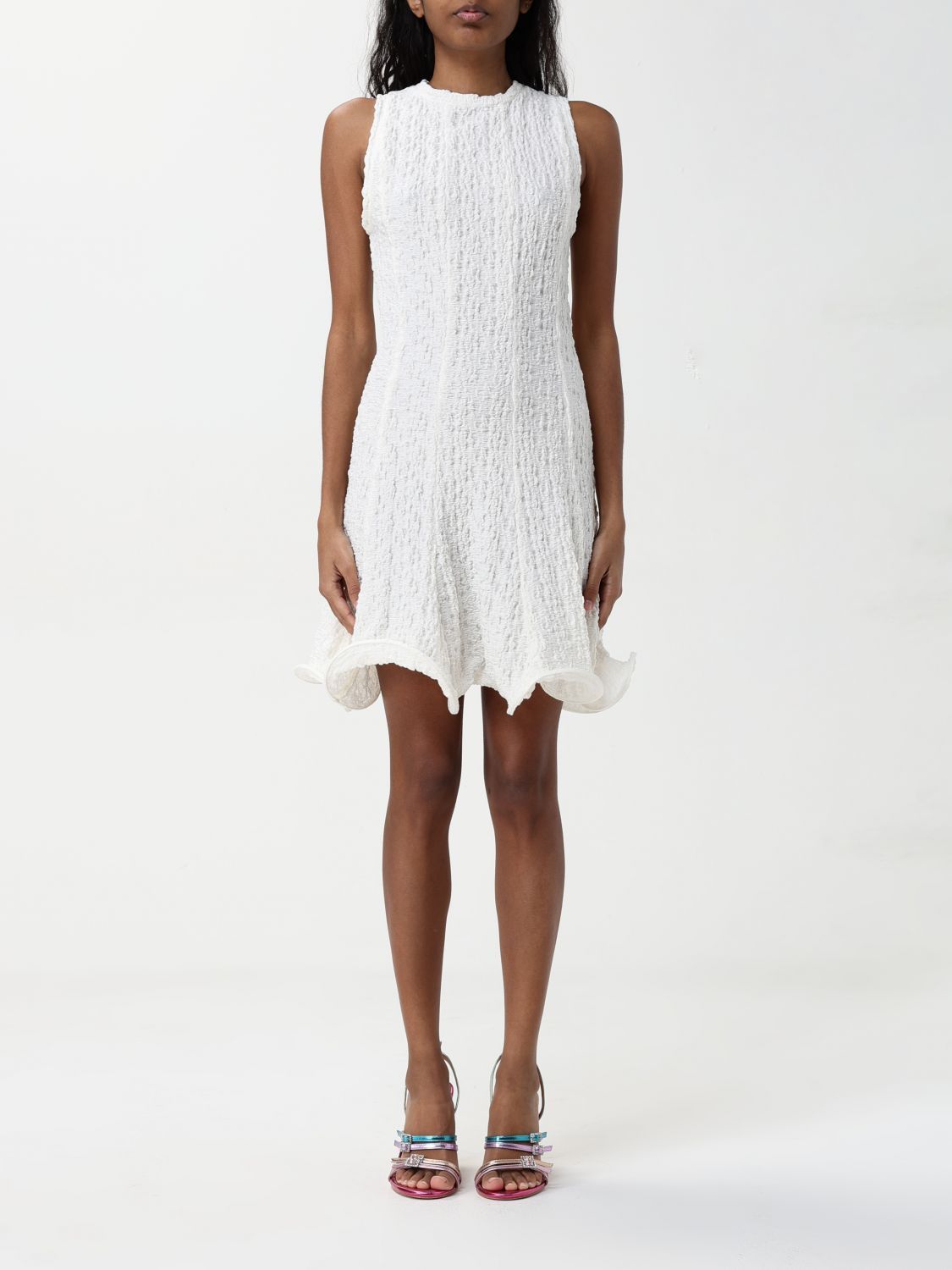 ワンピース MSGM Woman Dress White 3842MDA17 257317 01