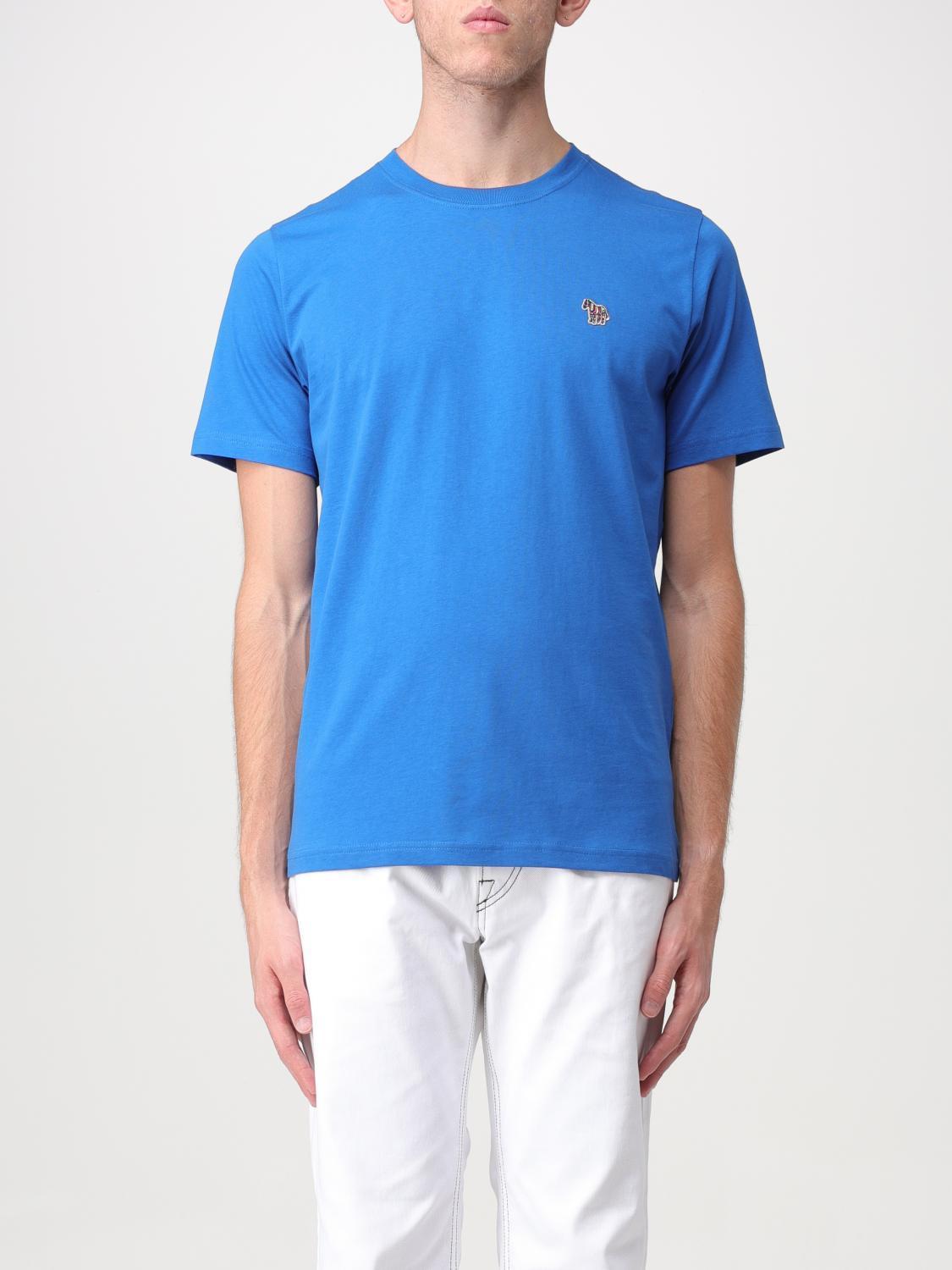 Tシャツ・カットソー PS PAUL SMITH Men T-shirt Sky M2R011RZL200643 45E
