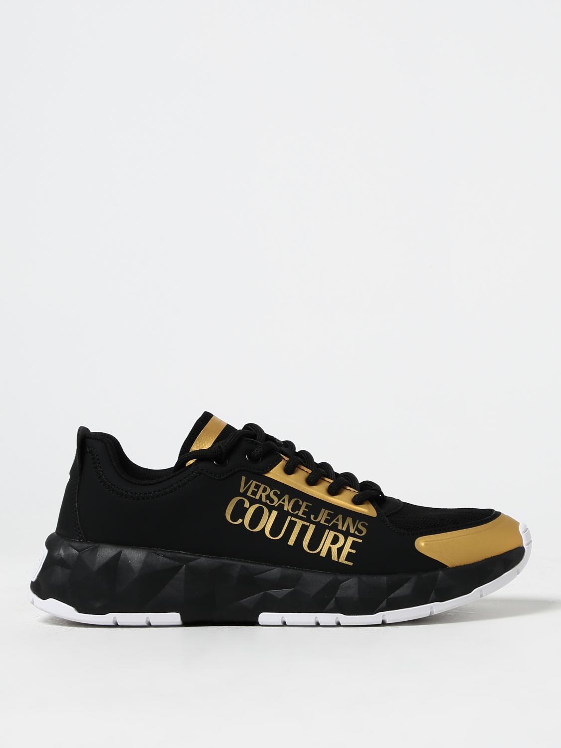 スニーカー VERSACE JEANS COUTURE Men Sneakers Black 75YA3SB4ZS876 G89