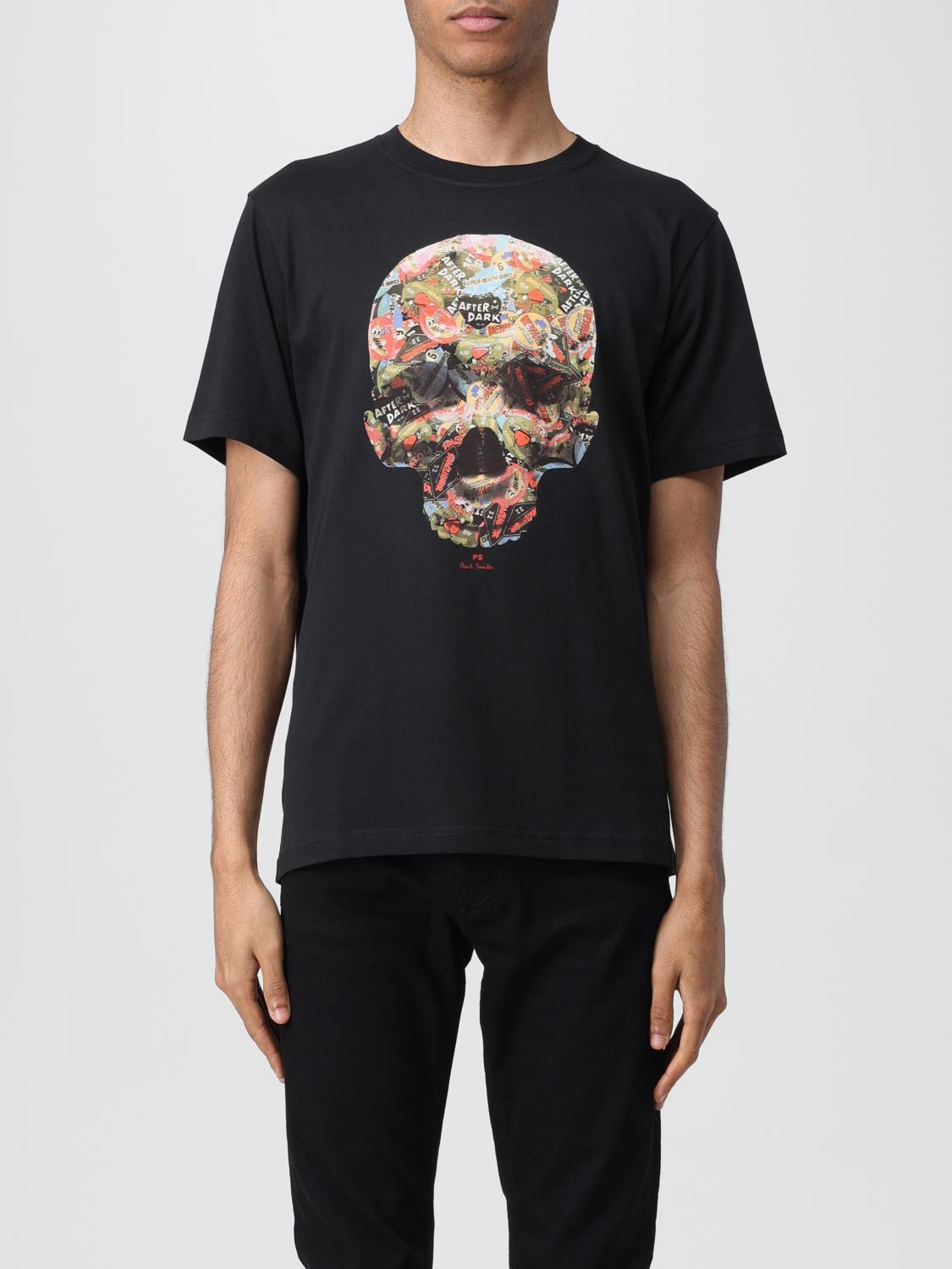 Tシャツ・カットソー PS PAUL SMITH Men T-shirt Black M2R011RMP4437 79