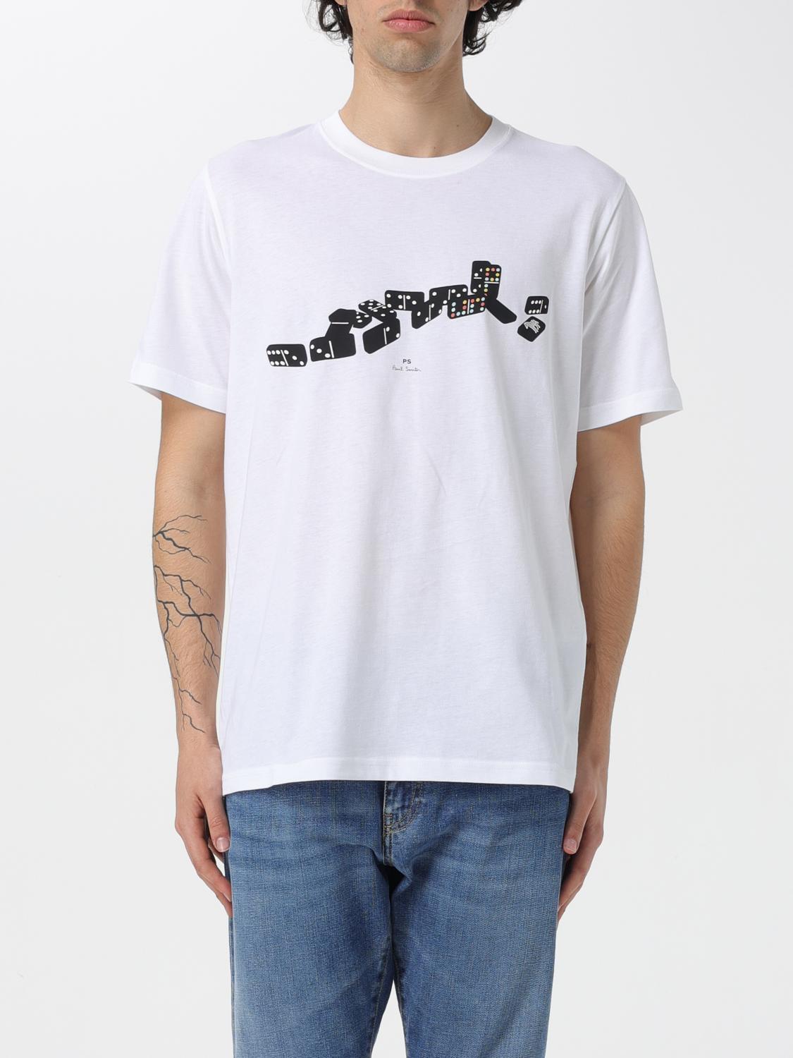Tシャツ・カットソー PS PAUL SMITH Men T-shirt White M2R011RMP4440 01
