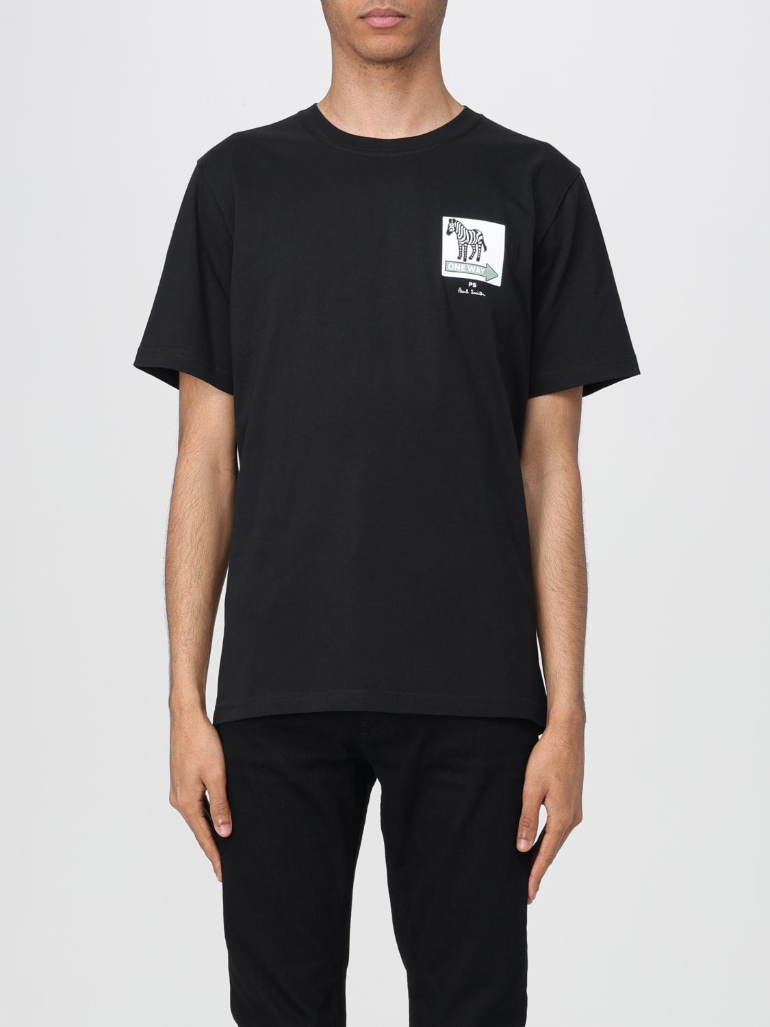 Tシャツ・カットソー PS PAUL SMITH Men T-shirt Black M2R011RMP4439 79
