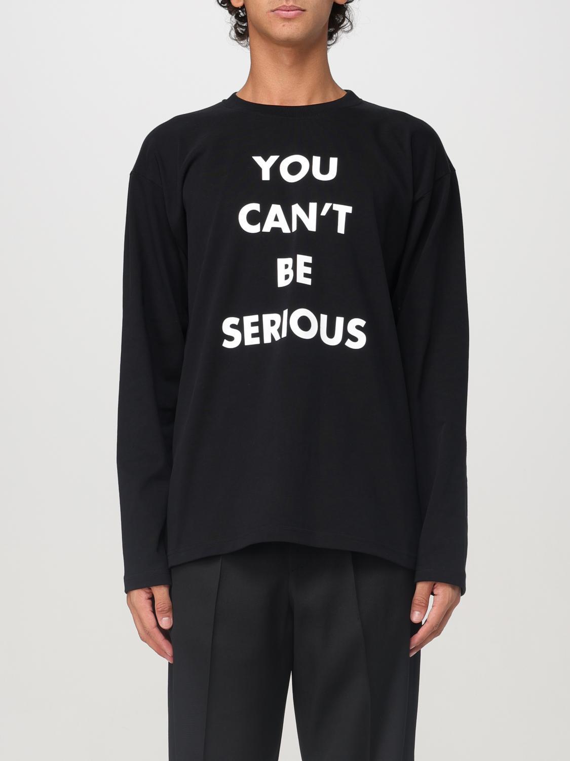 Tシャツ・カットソー MOSCHINO COUTURE Men T-shirt Black 12075244 1555