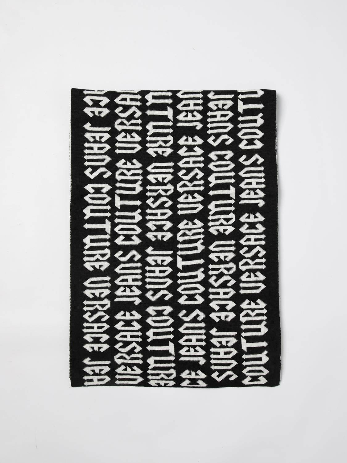 スカーフ VERSACE JEANS COUTURE Woman Scarf Black 77HA2H52ZG290 L01