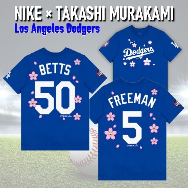 注目★【NIKE × 村上 隆】メンズ MLB プレーヤー 半袖 Tシャツ