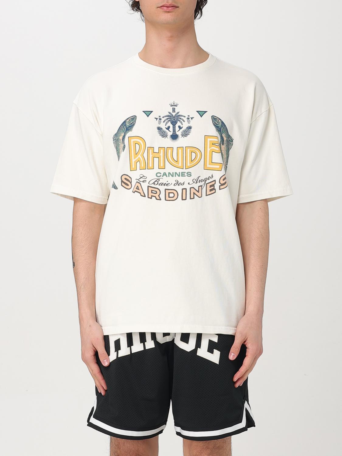 Tシャツ・カットソー RHUDE Men T-shirt White RHPS25TT09012 0241