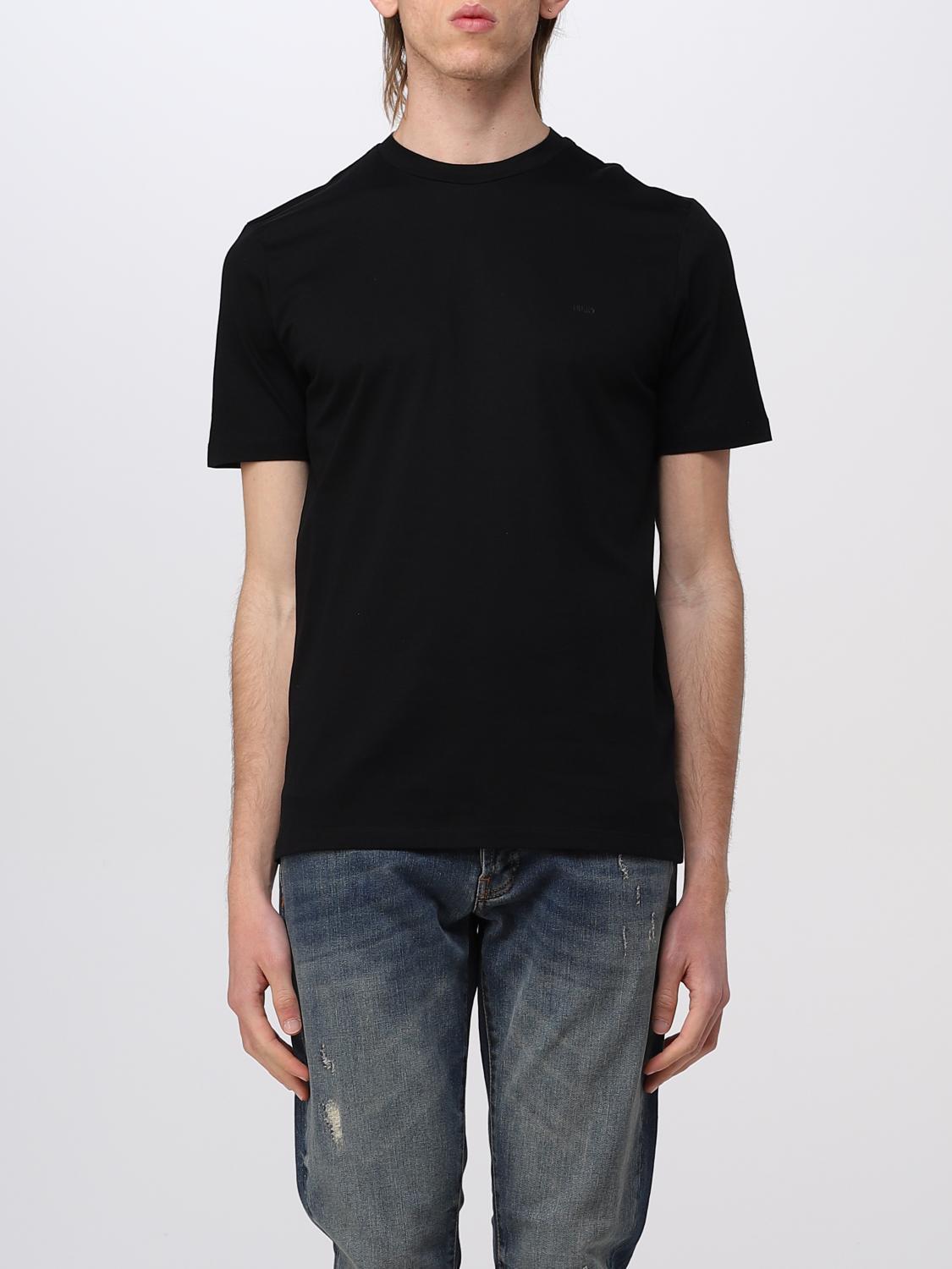 Tシャツ・カットソー LIU JO Men T-shirt Black M000P204NEWMERCER 900BL