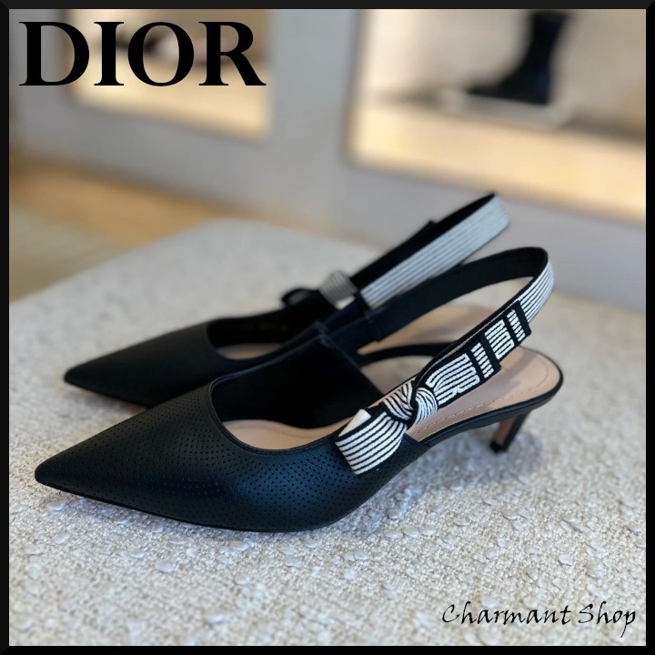【DIOR】Dior Toujours スリングバックパンプス