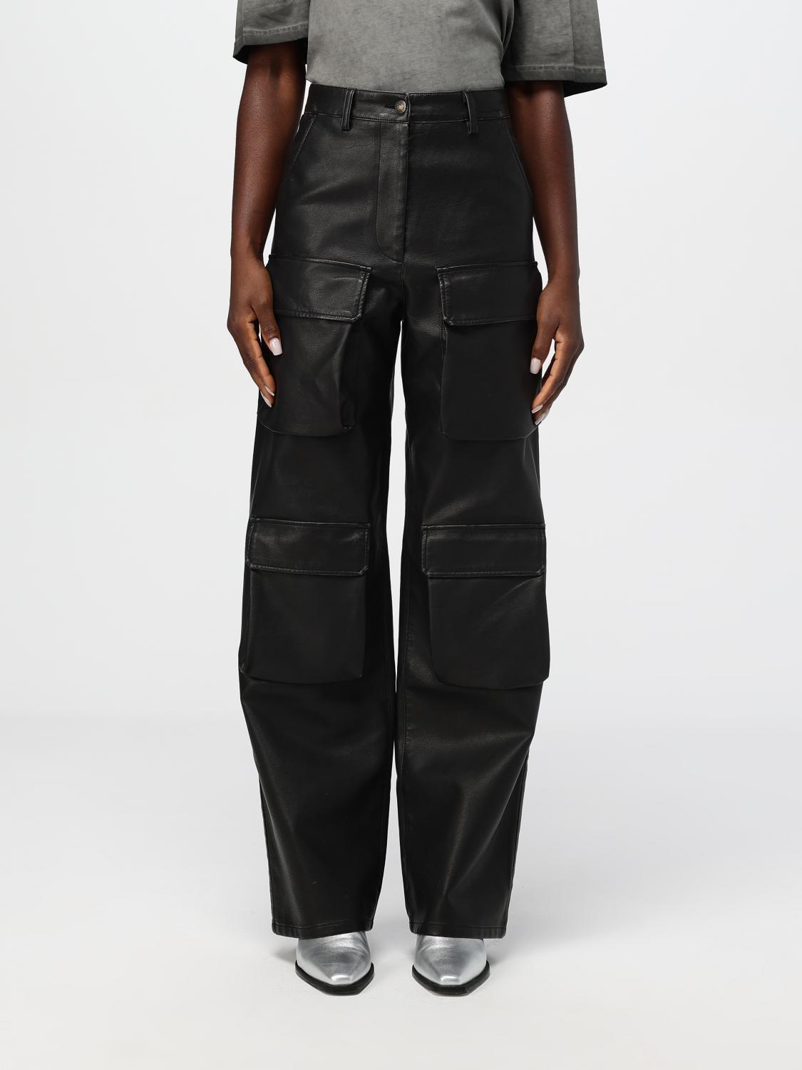 パンツ MSGM Woman Pants Black 3741MDP16L247622 99