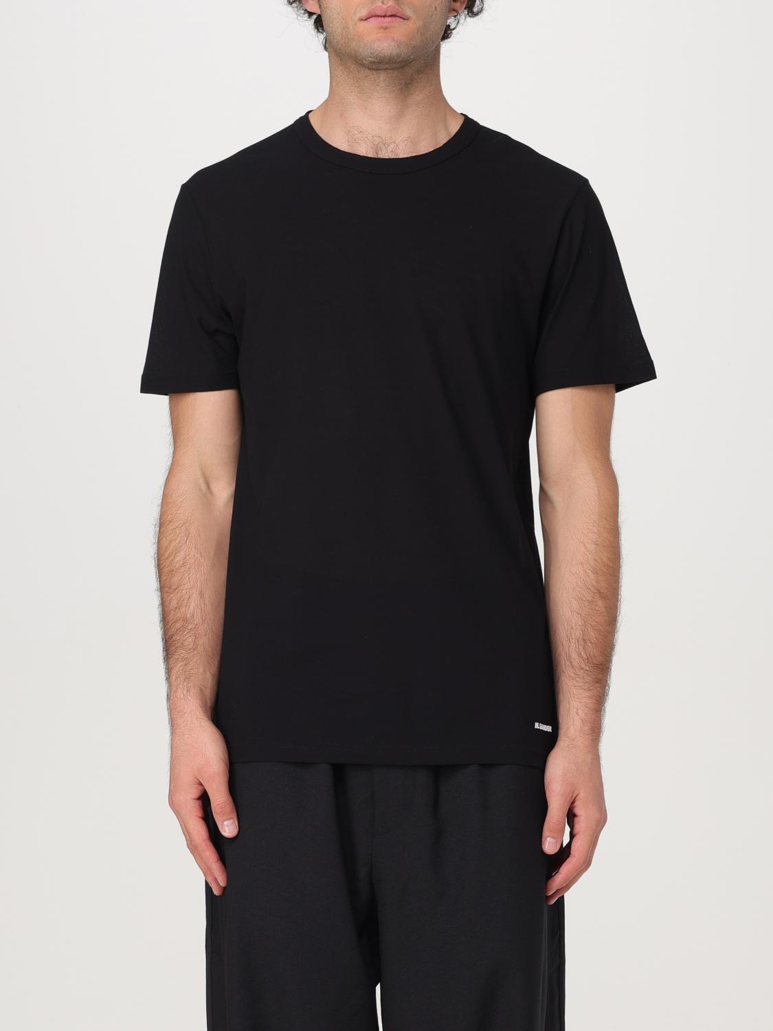 Tシャツ・カットソー JIL SANDER Men T-shirt Black J47GC0012J45031 001