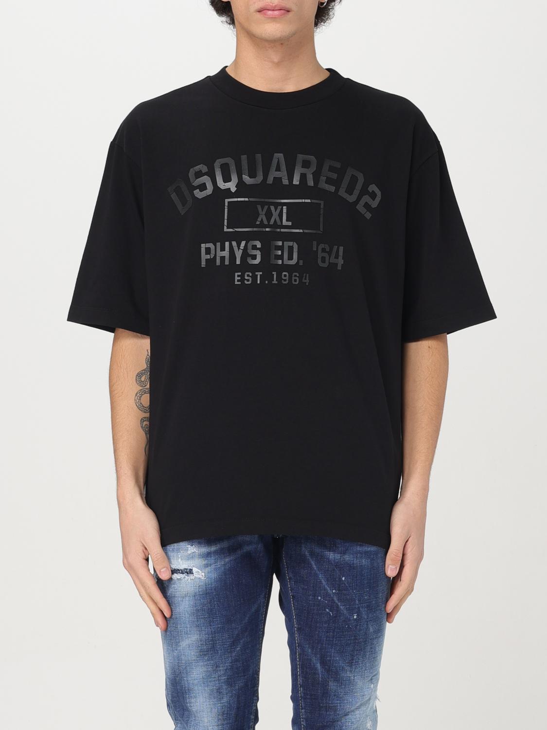 Tシャツ・カットソー DSQUARED2 Men T-shirt Black S74GD1413D20033 900