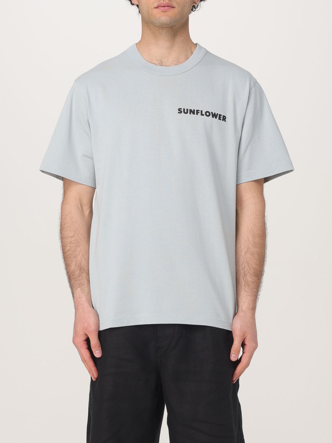 Tシャツ・カットソー SUNFLOWER Men T-shirt Grey 2013 ICE BLUE