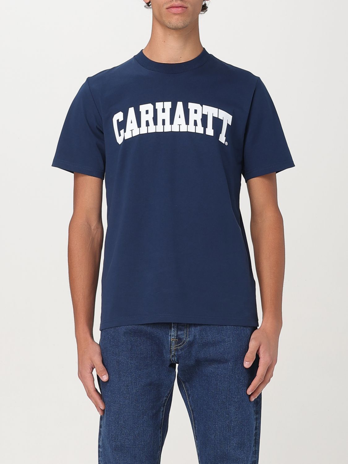 Tシャツ・カットソー CARHARTT WIP Men T-shirt Blue I034851 2WRXX