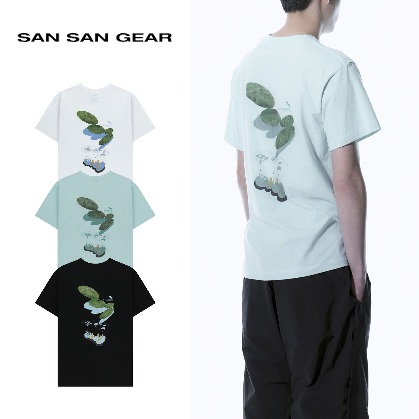 Tシャツ・カットソー SAN SAN GEAR : 25SS / CHAN CHAN SYMBOL T-SHIRT (3COLORS)
