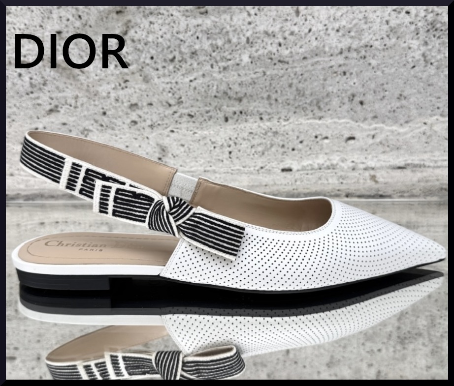 日本未入荷♪希少♪【DIOR】Toujours スリングバックフラット