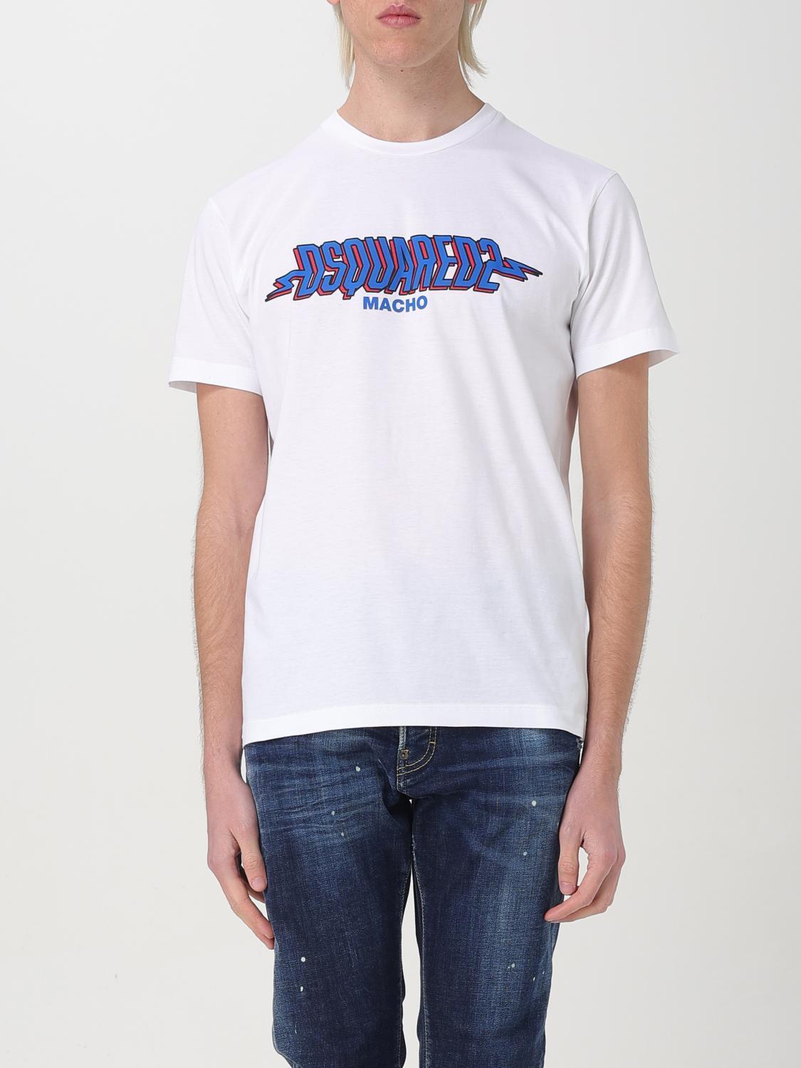 Tシャツ・カットソー DSQUARED2 Men T-shirt White S71GD1552S23009 100