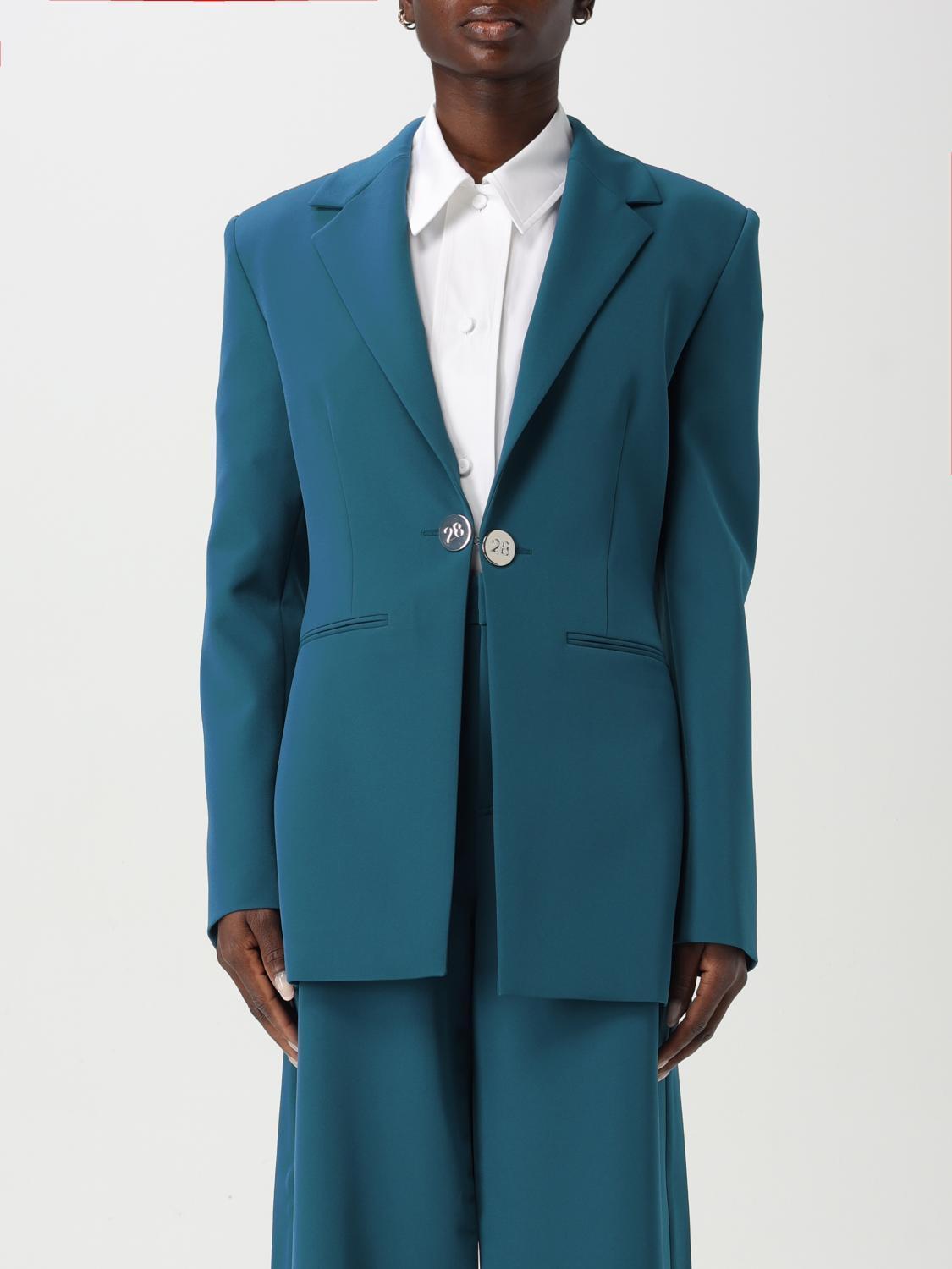 アウターその他 MOSCHINO JEANS Woman Blazer Teal 05063225 0320